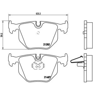 REAR BRAKE PADS