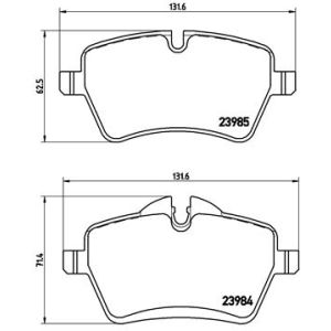 FRONT BRAKE PADS