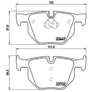 REAR BRAKE PADS