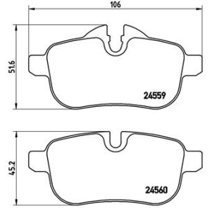 REAR BRAKE PADS