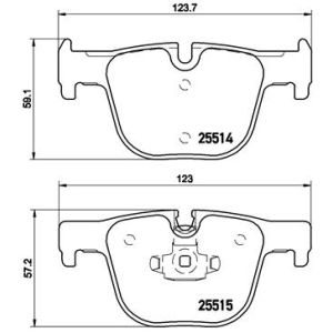 REAR BRAKE PADS