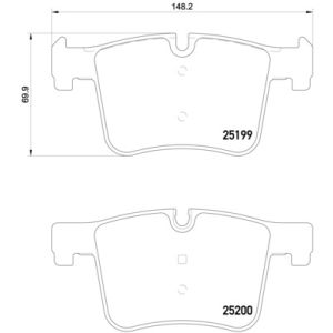 FRONT BRAKE PADS