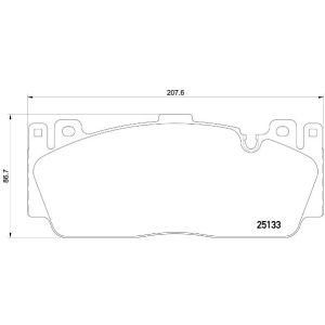 FRONT BRAKE PADS