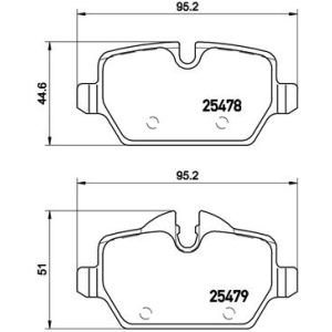 REAR BRAKE PADS