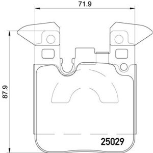 REAR BRAKE PADS