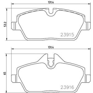 FRONT BRAKE PADS