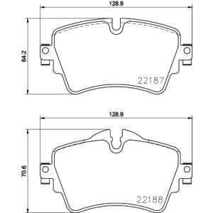 FRONT BRAKE PADS