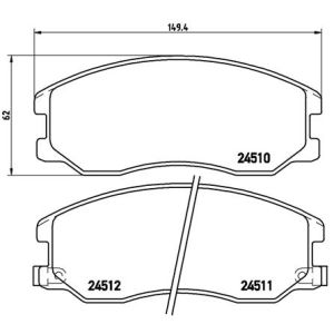 FRONT BRAKE PADS