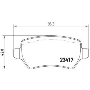 REAR BRAKE PADS