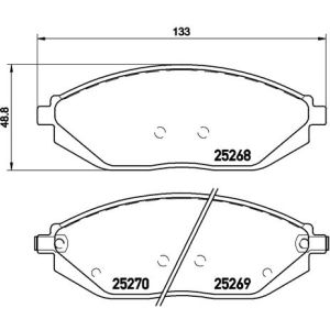 FRONT BRAKE PADS