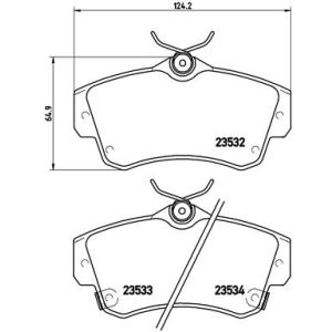 FRONT BRAKE PADS