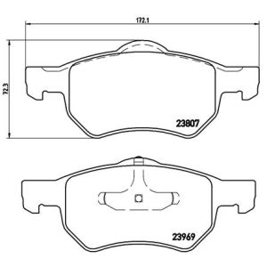 FRONT BRAKE PADS