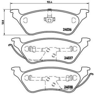 REAR BRAKE PADS