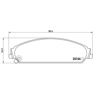 FRONT BRAKE PADS