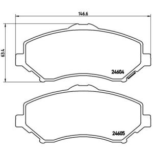 FRONT BRAKE PADS