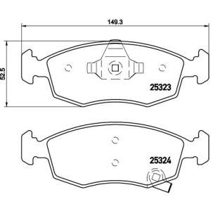 FRONT BRAKE PADS