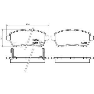 FRONT BRAKE PADS