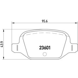 REAR BRAKE PADS