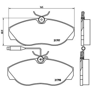 FRONT BRAKE PADS