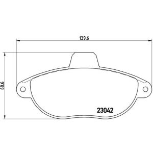 FRONT BRAKE PADS