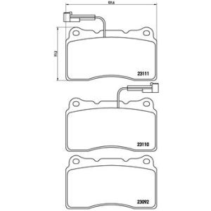 FRONT BRAKE PADS