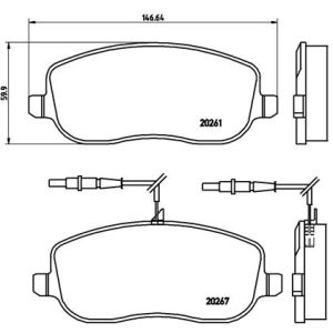 FRONT BRAKE PADS