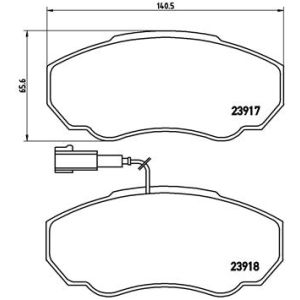 FRONT BRAKE PADS