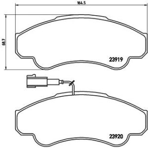 FRONT BRAKE PADS