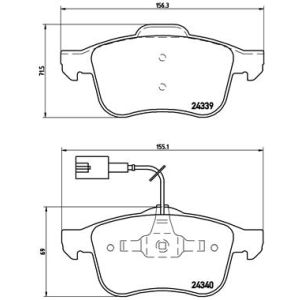 FRONT BRAKE PADS