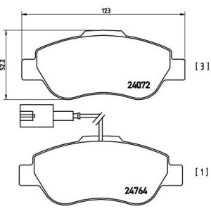 FRONT BRAKE PADS