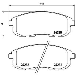 FRONT BRAKE PADS