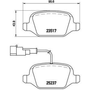 REAR BRAKE PADS