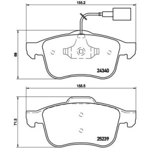 FRONT BRAKE PADS