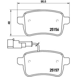 REAR BRAKE PADS