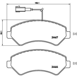 FRONT BRAKE PADS