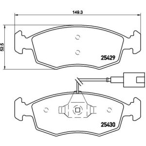 FRONT BRAKE PADS