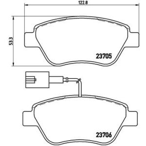 FRONT BRAKE PADS