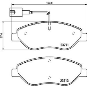 FRONT BRAKE PADS