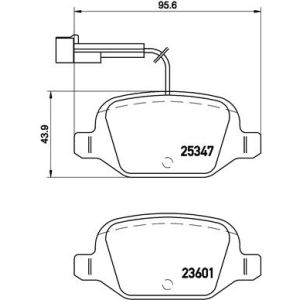 REAR BRAKE PADS