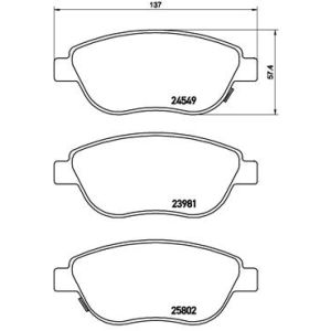 FRONT BRAKE PADS