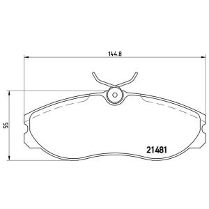 FRONT BRAKE PADS