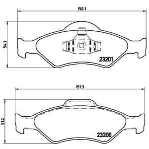 FRONT BRAKE PADS