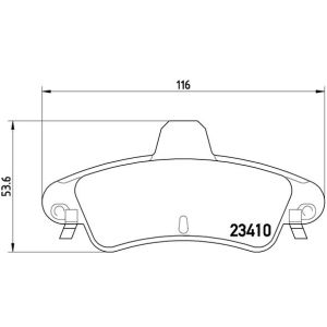 REAR BRAKE PADS