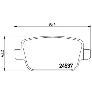 REAR BRAKE PADS