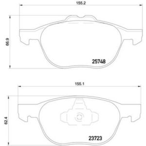 FRONT BRAKE PADS