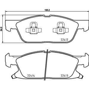 FRONT BRAKE PADS