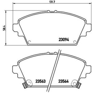 FRONT BRAKE PADS