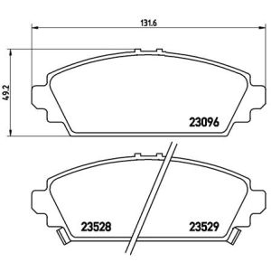 FRONT BRAKE PADS