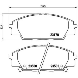 FRONT BRAKE PADS