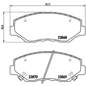 FRONT BRAKE PADS